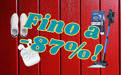 Amazon SVENDITA di inizio settimana: solo sconti ESAGERATI dal 50% all’87%