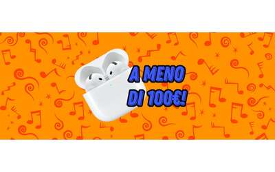 Apple AirPods 4 a meno di 100 su Amazon