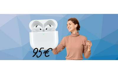 Apple AirPods 4 a soli 95 su Amazon un affare assoluto da non perdere