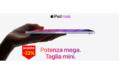 Apple iPad mini non è mai costato così poco: sconto a tempo limitato (-149€)