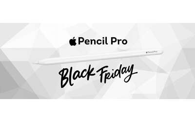 Apple Pencil Pro crolla quasi al minimo storico grazie al Black Friday di Amazon