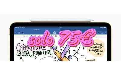 Apple Pencil USB C a prezzo ribassato solo 75 per il Black Friday di Amazon