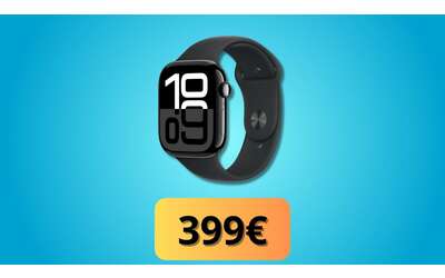 Apple Watch Series 10 in offerta: finalmente il prezzo crolla sotto i 400€