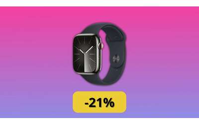Apple Watch Series 9 (GPS + Cellular): oggi è tuo con il 21% di sconto