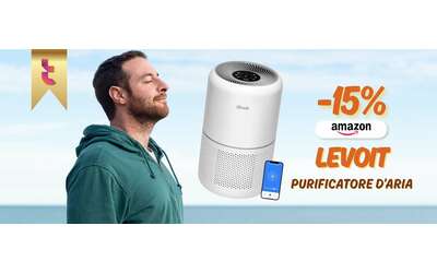 Aria più pulita del 99,9% in casa con questo purificatore Levoit, bomba