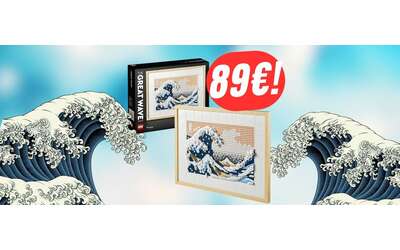 Arte e LEGO si incontrano: “La Grande Onda” di Hokusai a un prezzo SCONTATO su Amazon!
