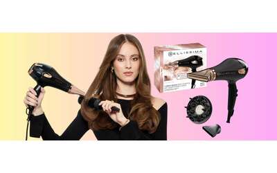 Asciugacapelli professionale Bellissima My Pro con diffusore e concentratore (51€)