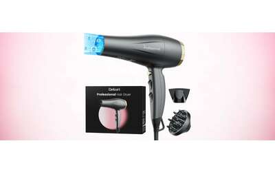Asciugacapelli professionale con diffusore in MEGA SCONTO su Amazon (-60%)