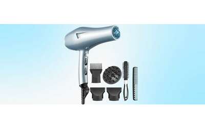 Asciugacapelli professionale super accessoriato in MEGA SCONTO (-79%)