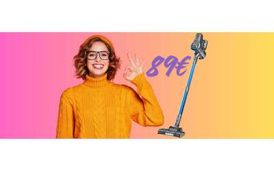 Aspirapolvere senza fili con APPENA 89€? Tutto vero su Amazon ma c’è da sbrigarsi