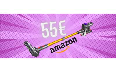 Aspirapolvere senza fili da 35Kpa in triplo sconto su Amazon (55€)