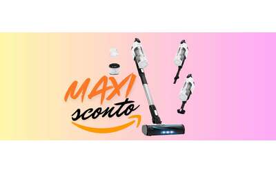 Aspirapolvere senza fili da 50 minuti e 3 modalità in MAXI SCONTO Amazon