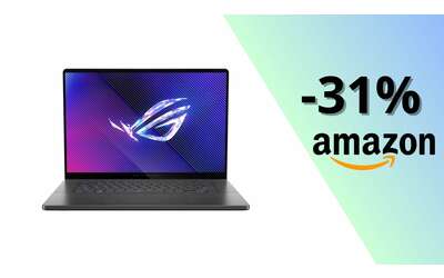 Asus ROG Zephyrus G16: prestazioni estreme con il 31% di sconto