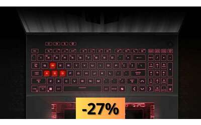Asus TUF Gaming A16: risparmia il 27% sul laptop da gaming con RTX 4060