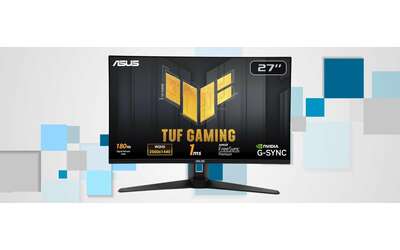 ASUS TUF Gaming: monitor da 27 pollici con refresh rate a 180Hz e 1ms