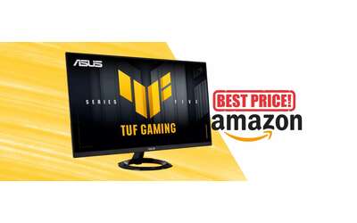 ASUS TUF Gaming non giocare vinci con questo monitor a prezzo speciale