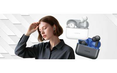 Auricolari wireless realme T200: prezzo imperdibile su Amazon e vero affare