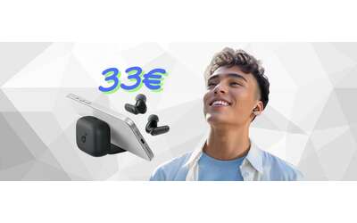 Auricolari wireless Soundcore P30i con cancellazione rumore e batteria da 45 ore