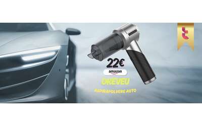 Auto sempre PULITA con questo aspirapolvere astuto e piccolissimo