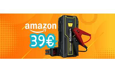 Avviatore di emergenza per batteria auto 3 in 1 oggi a soli 39€ su Amazon