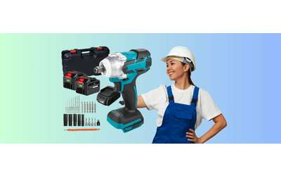 Avvitatore a impulsi Brushless PRO in sconto su eBay con valigetta e accessori