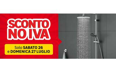 Bagno nuovo a prezzi minimi: c’è il NO IVA Weekend di Leroy Merlin