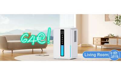 Basta umidit e muffa con questo Deumidificatore a soli 64