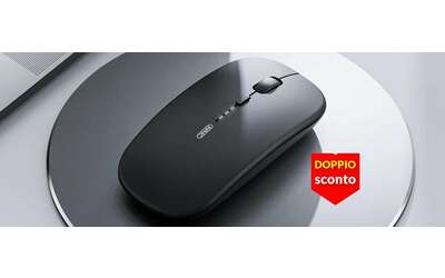 Bastano 12€ per un mouse wireless di alta precisione: 2 sconti al Black Friday