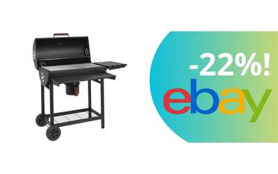 BBQ a carbonella con il 22% di sconto: organizza subito la grigliata dei tuoi sogni!