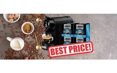Bialetti Gioia: la mitica macchina per espresso con OMAGGIO di 64 capsule