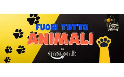 Black Friday a quattro zampe: 10 offerte a prezzaccio su Amazon