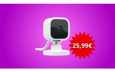 Blink Mini: sicurezza smart per la tua casa a soli 25,99€