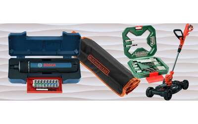 Bosch e Black&Decker, è SVUOTATUTTO su Amazon: occasioni WOW da 9,95€