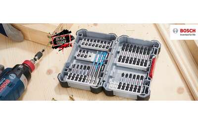 Bosch Professional Set da 35 punte e bit a soli 24 con il Black Friday di Amazon