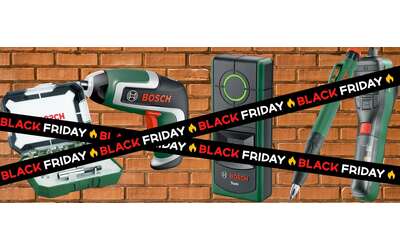 Bosch SVENDITA TOTALE per la settimana del Black Friday Amazon da 6 a 50