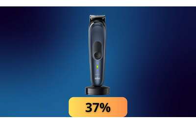 Braun Regolabarba Kit 10-in-1: soluzione completa per barba e capelli in super offerta