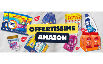 Bucato da 0,08€ a lavaggio: CARRELLATA di detersivi in offerta, fai scorta