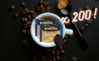 Caffè Borbone miscela Blu: 200 capsule a un prezzo da URLO!