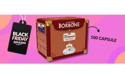 Caffè Borbone miscela NERA: 100 capsule per Nespresso a prezzo TOP