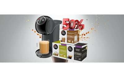 Caff come al bar con la macchina Genio Plus Nescaf Dolce Gusto 50