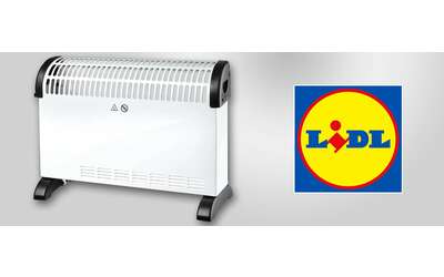 Calore rapido bolletta del gas leggera con questo convettore OFFERTA da Lidl