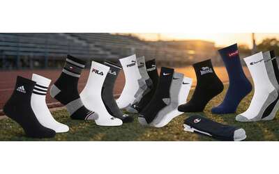 Calzini firmati promo SHOCK su Amazon prezzi Nike Adidas e altri top brand