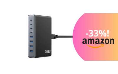 Caricatore USB-C da 200W: potenza, velocità e versatilità in un unico dispositivo