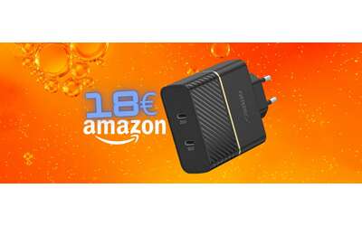 Caricatore USB con due uscite e potenza massima da 50W tuo a soli 18€