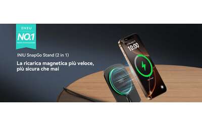 Caricatore Wireless iPhone Certificato INIU al Minimo Storico su Amazon