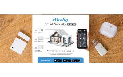 Casa BLINDATA con questo kit SMART per la sicurezza di Shelly in SCONTO (-17%)