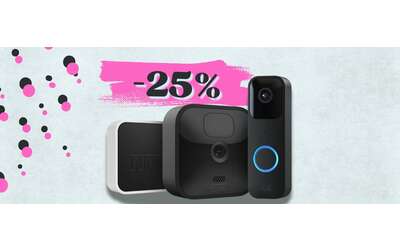Casa SORVEGLIATA con kit BLINK: telecamera e videocitofono smart (25%)