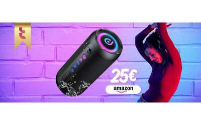 Cassa Bluetooth 30W e 30H di potenza, la musica suona fortissimo (-74€)