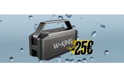 Cassa Bluetooth portatile da 80W: risparmia 25€ con coupon (Amazon)