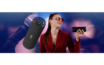 Cassa Bluetooth portatile per ascoltare la musica dove vuoi (-46%)